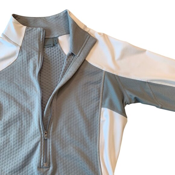 Athleta Heat Zone ½  Zip Pullover Top Running Wild 2.0 Activewear Jacket- M New - Picture 7 of 12